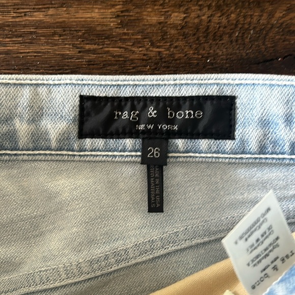 RAG & BONE women’s ankle Frey cigarette in dean 26 - Picture 3 of 9